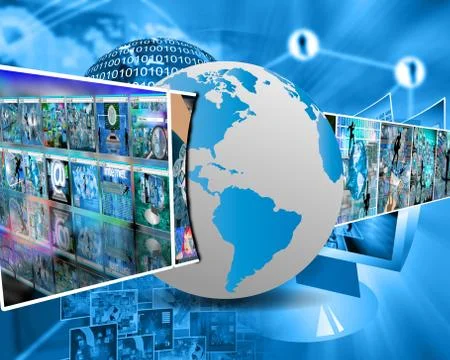 Image and earth 스톡 일러스트