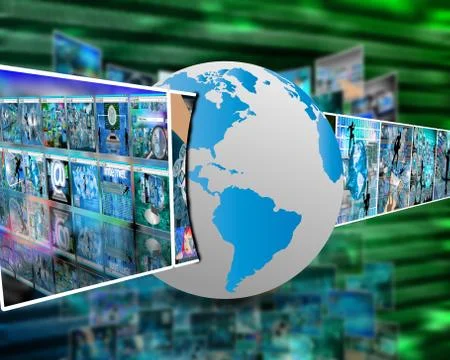 Image and earth イラスト素材