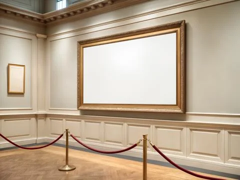 An image of a Art Gallery Stock Illustration