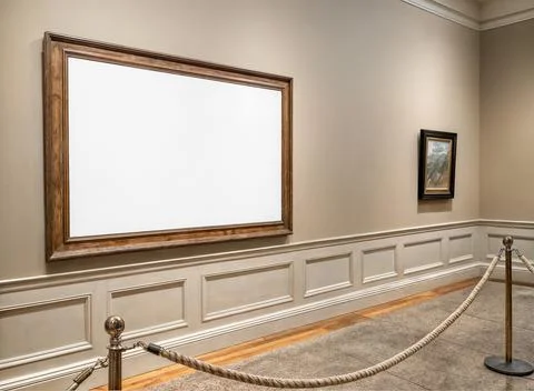 An image of a Art Gallery Stock Illustration