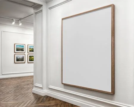 An image of a Art Gallery Stock Illustration
