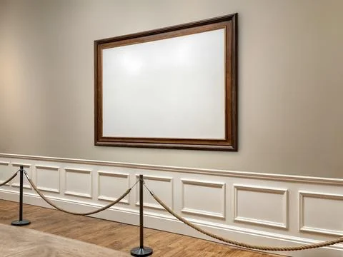 An image of an Art Gallery Stock Illustration