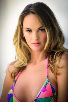 Image of an attractive young woman posing Stock Photos