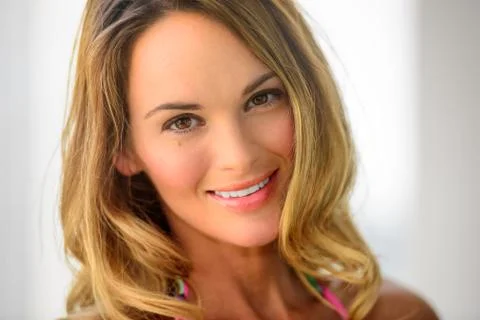 Image of an attractive young woman posing Stock Photos