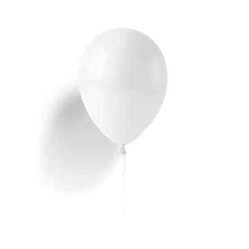 An image of a Balloon isolated on a white background Stock Illustration
