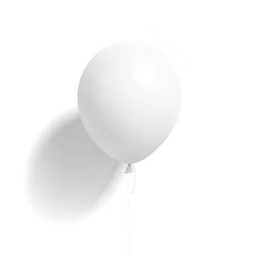 An image of a Balloon isolated on a white background Stock Illustration