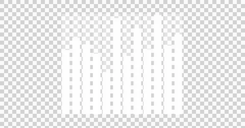 Image of bar graph changing quickly Stockillustratie