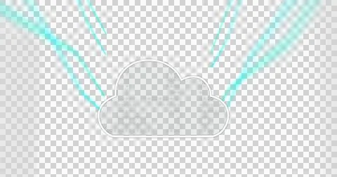Image of bars with data processing over shapes on transparent background 库存插图