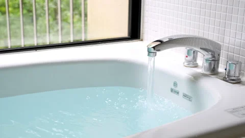 Image of bath Video stock 250426819