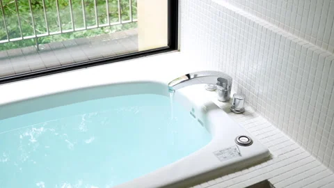 Image of bath Video stock 250426959