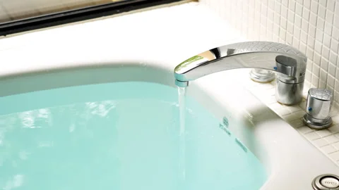 Image of bath Video stock 250427236