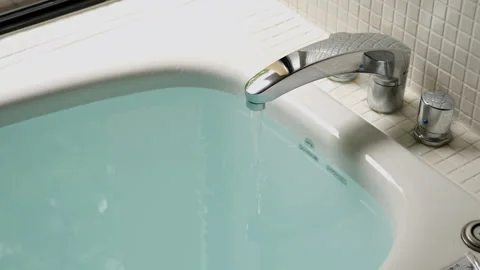 Image of bath Video stock 250427260