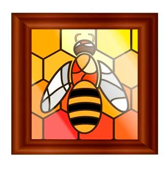 Image of bee Stock Illustration