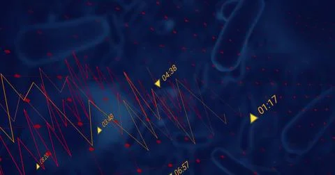 Image of binary coding Stockfoto's
