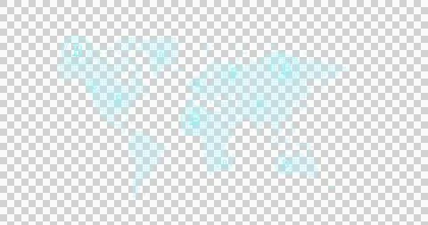 Image of bitcoins floating over world map and transparent background Ilustração Stock