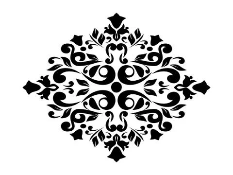 Image of black patterns Stock Illustration