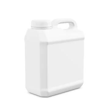 A image of a blank Plastic Jar isolated on a white background Stock Illustration