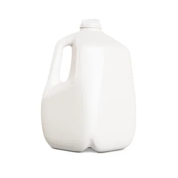 A image of a blank Plastic Jar isolated on a white background Stock Illustration