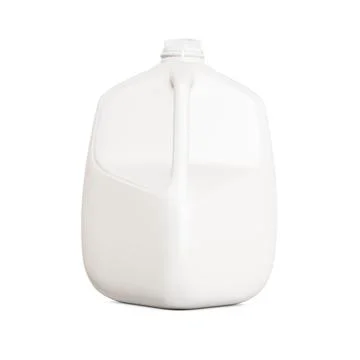A image of a blank Plastic Jar isolated on a white background Stock Illustration
