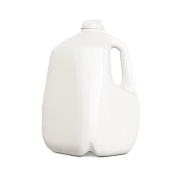 A image of a blank Plastic Jar isolated on a white background Stock Illustration