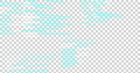 Image of blue and white computer data processing over transparent background Illustrazione stock