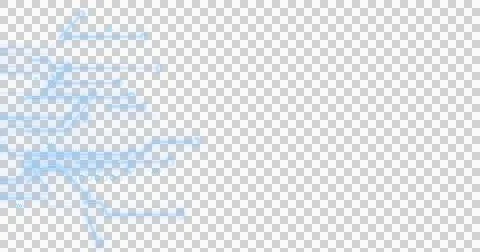 Image of blue computer circuit elements on transparent background イラスト素材