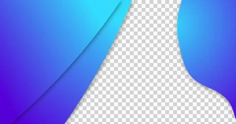 Image of blue gradient lines waving in seamless loop on white background Stock Illustration