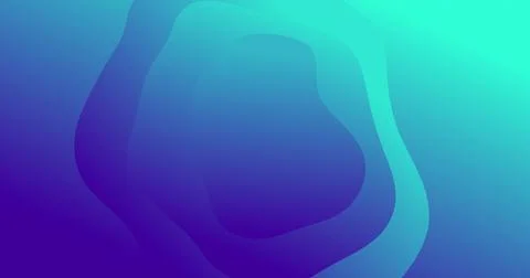 Image of blue gradient lines waving in seamless loop Foto stock