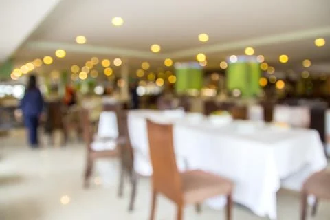 Image blurred of restaurant background Foto stock