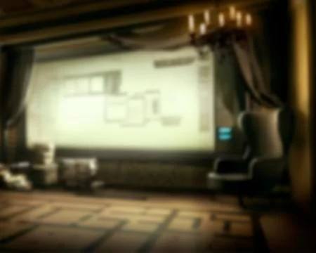 Image blurring in the office Stock Photos