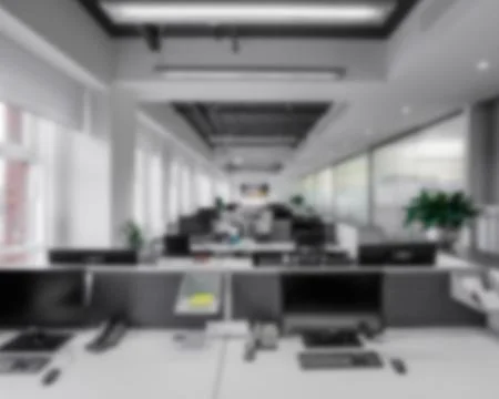 Image blurring in the office Stock Photos