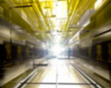 Image blurring in the office Stock Photos