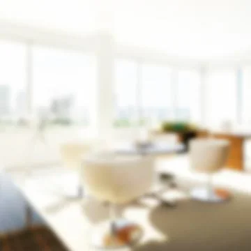 Image blurring in the office, use for the background Stock Photos