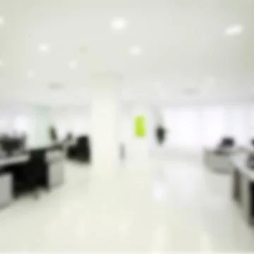 Image blurring in the office, use for the background Stock Photos