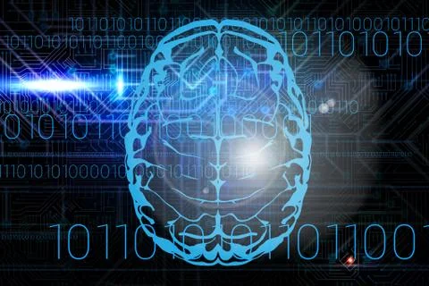 Image of brain Stock Illustration