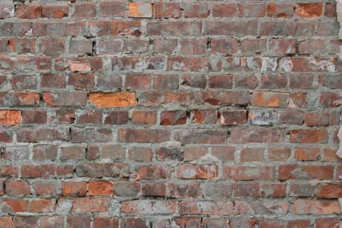 The image of a brick wall as a background. 12 Stock Photos