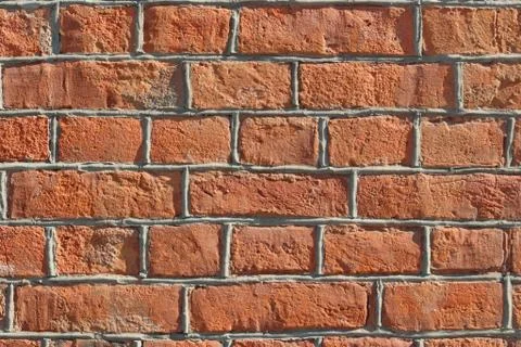 The image of a brick wall. Stock Photos