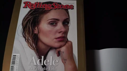 Image of British singer-songwriter Adele Video stock 234912083