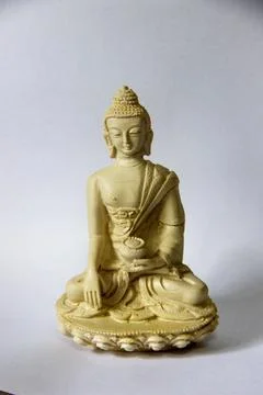 Image of Buddha in Calm Pose Stock Photos