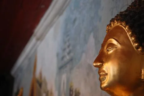 The image of buddha Stock Photos