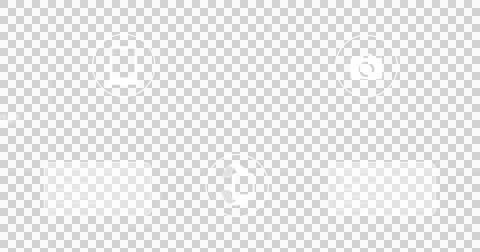 Image of business icons and data processing over transparent background Ilustração Stock