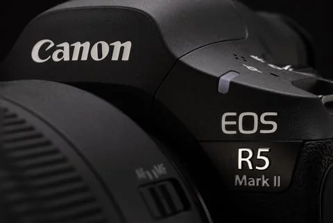 Image of Canon EOS R5 Mark II Mirrorless Digital Camera Stock Photos