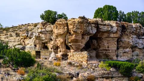 This image captures Eastern Pageant Canyon in the northwestern part of Cima.. Stock Photos