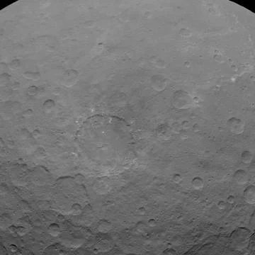 This image of Ceres is part of a sequence taken by NASA s Dawn spacecraft ... Stock Photos
