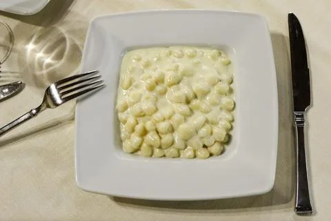 Image of cheese pasta Foto stock