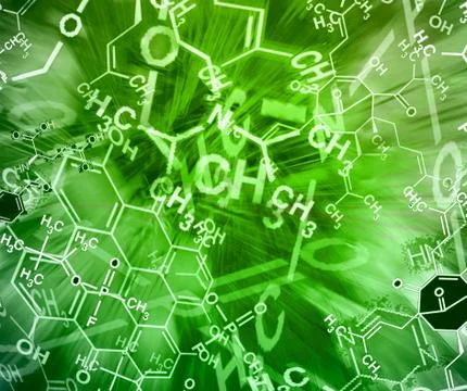 Image of chemical technology abstract background. Science wallpaper with scho Stock Illustration