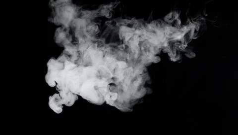 Image of cigarette's smoke Stock Photos