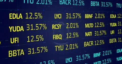 Image of circle with padlock over digital screen with financial data and globe Stock Photos