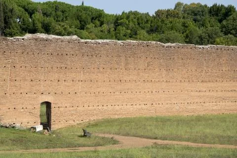 Image of the circus of Maxentius, Rome Stock-Fotos