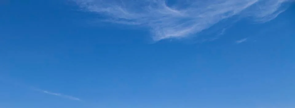 Image of a clear and cloudless sky can be used as background Stock-Fotos